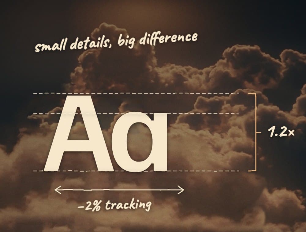 Illustration for the article “Six easy typography tips for better designs”